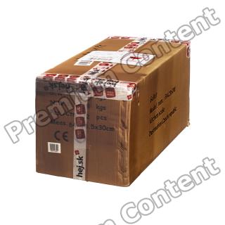 Cardboard Box Base 3D Scan #6